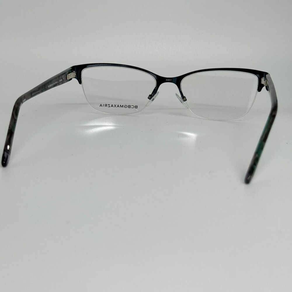 BCBGMAXAZRIA Kana Teal Eyeglasses Frame 53-17-135mm H13594 - Picture 3 of 7